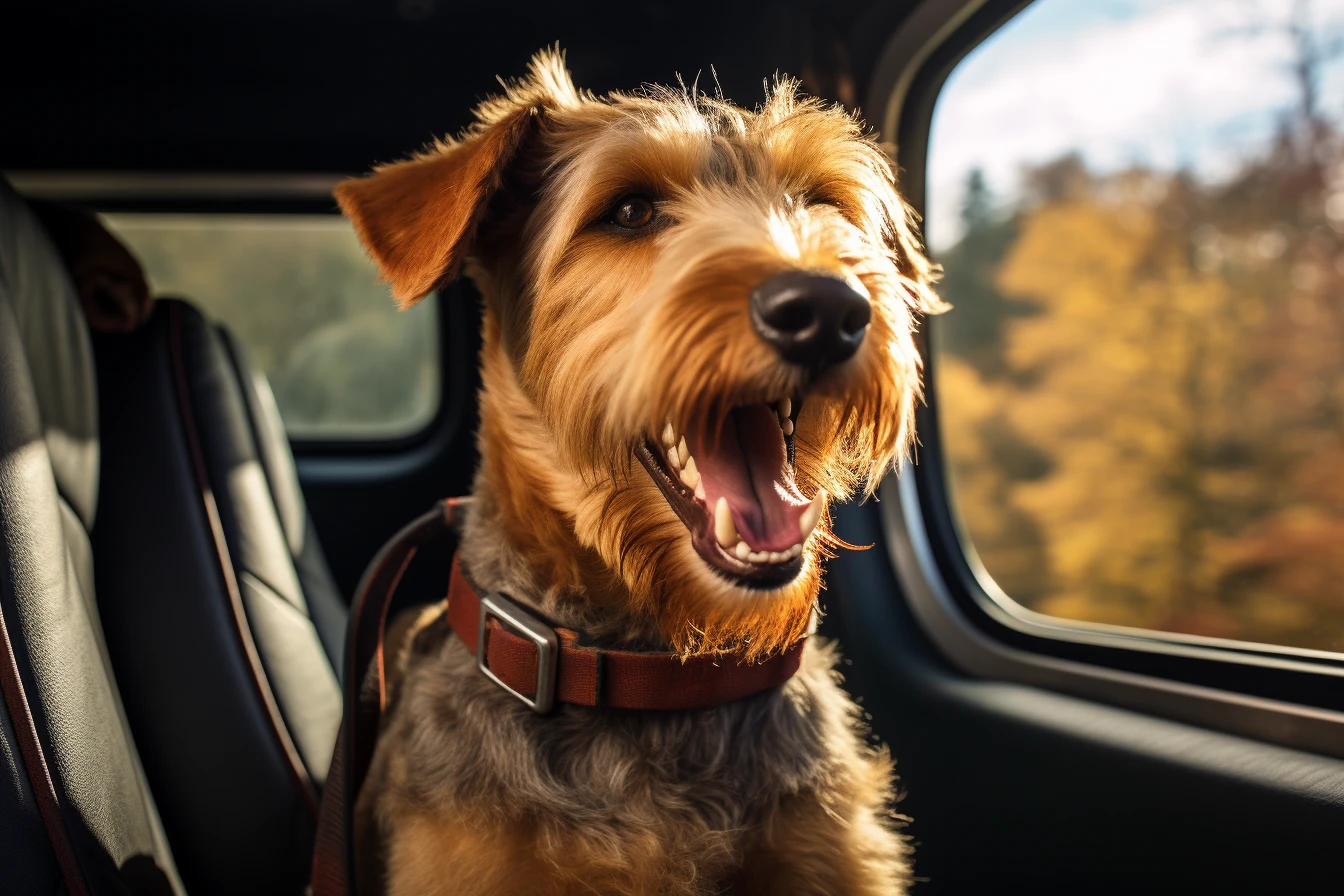 Ram Truck Dog Car Seat for Welsh Terriers