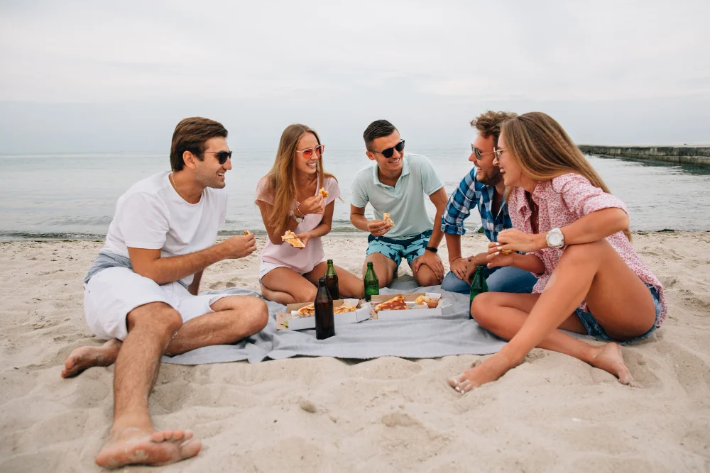 foldable beach mat