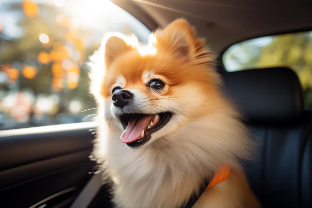 Volkswagen Golf Dog Car Seat for Pomeranians